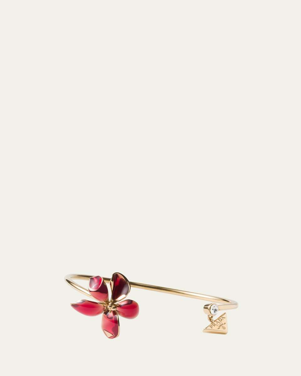 Floral Enamel Bracelet